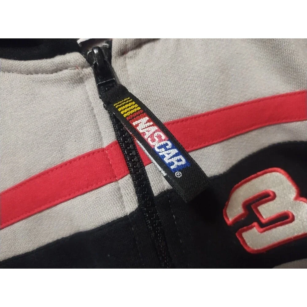 Vintage Dale Earnhardt Zip Up Sweater Youth (5/6) Chase Authentics NASCAR - NWT!